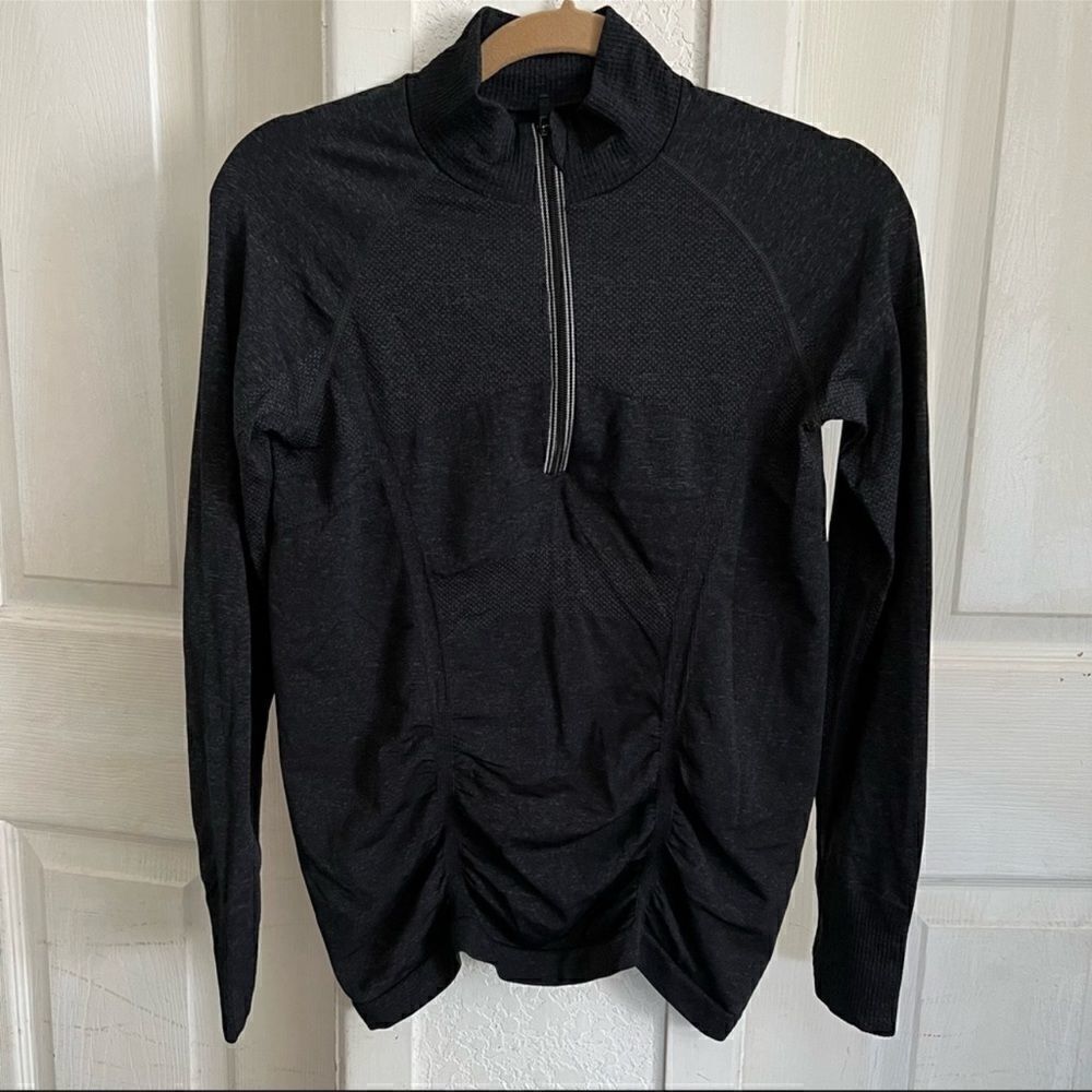 Athleta Fastest Track Quarter Zip Workout Jacket S